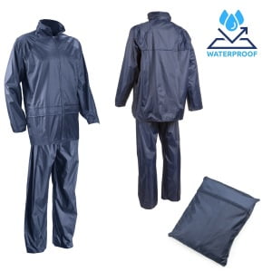 CG5PLS120_Costum impermeabil pentru ploaie si vant, Pluvio, albastru inchis, compus din jacheta si pantaloni talie, orificii de ventilatie, Coverguard_princ