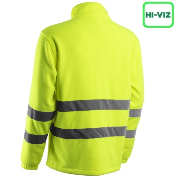 Jacheta polar Hi-Viz, Ritto, galben HV, fleece moale si calduros, confortabil, cu benzi reflectorizante, Coverguard