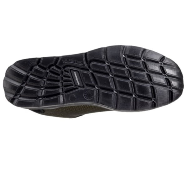 Pantofi de protecție pentru femei, S1P, ESD, GOLD,  negru-auriu, bombeu compozit, usori si confortabili, talpa anti-alunecare, Coverguard