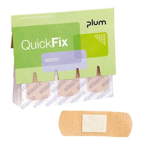 Plasturi Plum Quick Fix, 45 buc/set, plasturi adezivi textili, potriviti pentru uz general, rezerva pentru CGGANPL5501