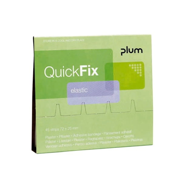 Plasturi Plum Quick Fix, 45 buc/set, plasturi adezivi textili, potriviti pentru uz general, rezerva pentru CGGANPL5501