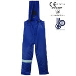 CGMO57650_Pantaloni de lucru captusiti pentru medii cu temperaturi scazute, Beaver, impermeabili, bretele ajustabile, banda reflectorizanta, Coverguard-1