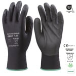 CGMO6640_Manusi de protectie Eurolite 6640, negre, imersate cu spuma PVC pe palma, manipulare fina si asamblare de precizie, Coverguard_princ