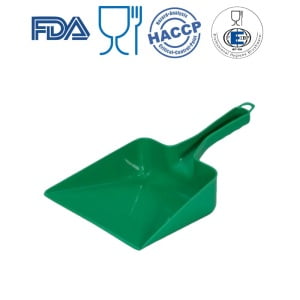 IGX1022G_Faras cu maner scurt, Igeax 1022, verde, din polipropilena, rezistent la 121 °C autoclava, industria alimentara, HACCP, FDA