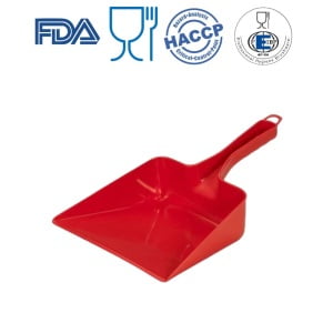 IGX1022R_Faras cu maner scurt, Igeax 1022, rosu, din polipropilena, rezistent la 121 °C autoclava, industria alimentara, HACCP, FDA