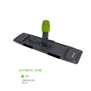 IPCATPA02066-IP09-Suport pentru mop, 40 cm, universal, Olympic_One, pentru mop cu benz, buzunare sau velcro