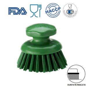 IGX1012GT_Perie-rotunda-cu-maner-ergonomic-IGEAX-1012-duritate-mare-verde-suprafete-curbate-neuniforme-industria-alimentara-HACCP-FDA