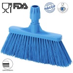 IGX1011BT_Matura inalta cu peri lungi, duritate mare, albastra, 32 cm, termorezistenta, pentru industria alimentara, HACCP,FDA