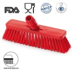 IGX1038RT_Matura inclinata, peri duri, rosie, 30 cm, IGEAX 1038, termorezistenta, pentru industria alimentara, certificata HACCP, FDA