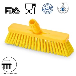 IGX1038YT_Matura inclinata, peri duri, galbena, 30 cm, IGEAX 1038, termorezistenta, pentru industria alimentara, certificata HACCP, FDA